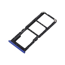 Oppo Uyumlu A51 Sim Kart Yuvası Sim Kart Çekmecesi Mavi Renk İlanı