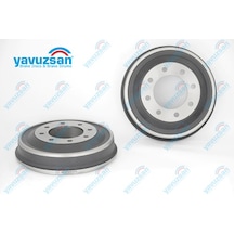 Yavuzsan 45387h Arka Fren Kampanası Dodge As 250 Pick Up D 200 92 00 Hibrit Kompozıt Döküm