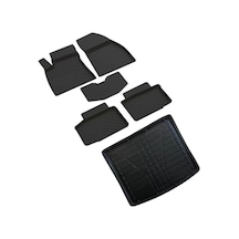 Renault Duster 4x2 Hybrit Ferrous 4D Havuzlu Kauçuk Paspas ve ÜST 3D Bagaj Havuzu 2024 ve Üstü