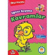 Eğitici Boyama - Kavramlar Okul Öncesi- Sancak Çocuk