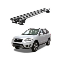 Venüs Hyundai Santa Fe 2006-2012 Uyumlu Gri Ara Atkı Port Bagaj Tavan Barı