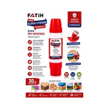 Sıvı Yapıştırıcı Çift Uçlu Şeffaf 30ml 1 Adet Fatih Çift Taraflı Uhu Kağıt Karton Yapıştırıcısı Okul Büro Ofis