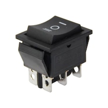 Geniş Işıksız 6 Pınlı Yaylı Anahtar Mom-off-mom Ic-110