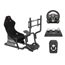 Thull Gaming Yarış Si Mülatörü Kokpi Ti Ve Di Reksi Yon Seti ...