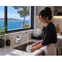 Duvardan Evye Lavabo Musluğu Acar Mıx 20.01.200