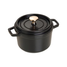 Dökme Demir Kızartma Tavası/güveç, Yuvarlak 16 Cm, 1,2 L, Siyah Genel