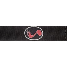 Planet Waves 50ctp01 Pamuklu Gitar Askısı Patch Flaming Note %1