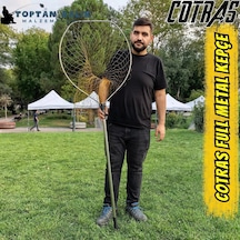 Cotras Full Metal Ayrılabilir Teleskopik Balık Kepçesi - 60x70 C