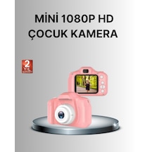 8 Megapiksel Mini Çocuk Kamerası Hd Ekranlı Darbeye Dayanıklı Ve Şarjlı - Lisinya