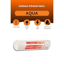 Aqua 2000 Watt Gsa20 Kumandasız Suya Dayanıklı Elektrikli Isıtıcı