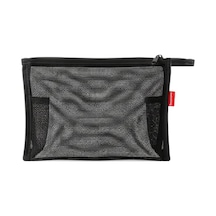 Xmlbayiciniz Siyah File Clutch Çanta Ten