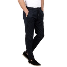 Deepsea Erkek Lacivert Slim Fit Spor Pantolon 230wltcsms