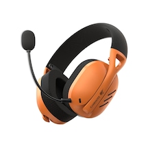 Gamenote Fuxi-h3 Gaming Oyuncu Mikrofonlu Kulaklığı 7.1-4 Modlu Bt, 2.4ghz, Type-c, 3.5mm Turuncu