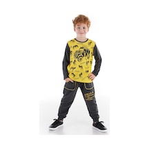 Denokids Mushi Explore Africa Erkek Çocuk Jogger Takım Çok Renkli