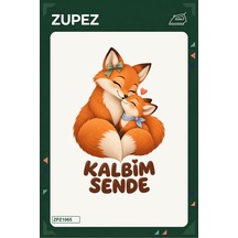 Kalbim Sende 19x25 Cm Ütüyle Uygulanan Baskı Zpz1065 - 928156698