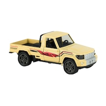 Lct 1:32 Die Cast Arazi Kamyoneti Krem Çok Renkli