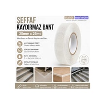Şeffaf Merdiven Ve Zemin Kaydırmaz Bant 25mm X 25mt Kaymaz Antislip Bant Bant Marketim