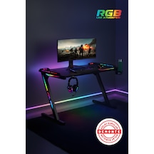 Drift Gaming Aura Rgb Ledli Oyuncu Masası Siyah