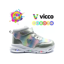 Vicco Poni Phylon Ortopedik Işıklı Çocuk Bot Gümüş