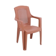 Mandella Padişah Koltuk Tik Kahverengi