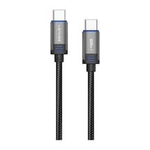 Lexroo Lc532 Type-c To Type-c Hızlı Şarj Özellikli Data Ve Şarj Kablosu 60w 1m - Gri