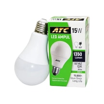 15 W Beyaz Led Ampul Beyaz - Çok Renkli