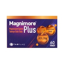 Ayrex Magnimore Plus Magnezyum 60 Tablet N-asetil Taurinat Bisglisinat Malat