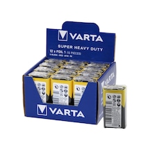 Varta 9 Volt Pil E 12pcs