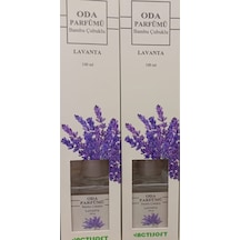 Oda Kokusu Bambu Çubuklu 100 Ml 2 Li Paket Lavanta Actisoft