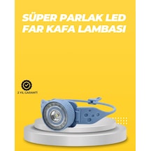 Kampçı Kafa Lambası Su Geçirmez Çok Modlu Led Çok Renkli