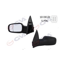 Gva 1011141 Dış Dikiz Aynası Sol Megane 02 Elektrikli Isıtmalı Asferik 5 Fiş Vm-138ehal 7701068373-7701054687