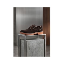 Crc Ayakkabı Luxury Touch Kahverengi Deri Ayakkabı - Klasik & Casual Hybrid Stil