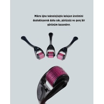 Profesyonel Titanyum Dermaroller 540 İğne 0.5 Mm Cilt Bakım Aleti