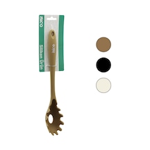 İbico İ22-033 Renkli Silikon Makarna & Salata Servis Kaşığı 28cm- 12'li Paket