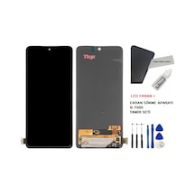 Tkgz - Xiaomi Redmi Note 10 Pro -4g- Uyumlu Lcd Ekran Dokunmatik Servis + B-7000 + Tamir Seti