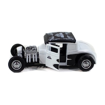 Metal Madmax Yarış Aracı Beyaz Renk