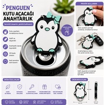 Penguen Kutu Açacağı Anahtarlık Diğer