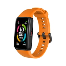 Mobilteam Huawei Band 6 Uyumlu Krd-47 Uyumlu Kordon-turuncu