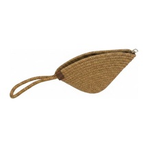 Efw Rome Handmade Hasır Clutch Çanta Krem