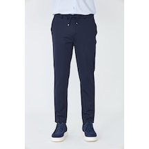 Lacivert Jogger Erkek Spor Pantolon Navy