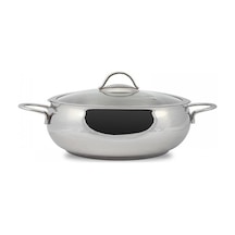 Gülsan Küre Inox 30 CM Basık Tencere