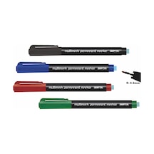 Gıpta Asetat Kalemi Permanent Marker S Seri Mavi F1541 Çok Renkli