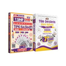 7.Sınıf İOKBS PAKET 8li Tıpkı Basım/Tüm Dersler Tek Kitap Çözümlü Çıkmış Soru Bankası 2li Set