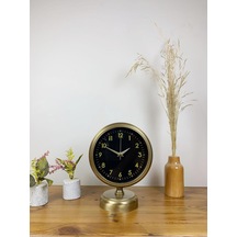 Eskitme Metal Tokyo Masa Saati 25 20 Cm Renkli