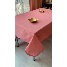 Piknik Örtüsü Sofra Bezi 170x110 Cm Dfnl053 Acı Kahverengi