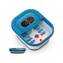 Comfıer Isılı Ayak Spa Masajı, Isıtmalı Ayak Banyosu, Kabarcıklar, Titreşim, Sıcaklık Kontrolü, Pedikür Ponza Taşı, Akıllı Zamanlayıcı, Mavi