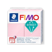 Staedtler Fimo Effect Polimer Kil 206 Rose Quartz Mücevher Renk