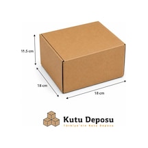 18x18x11,5 E-ticaret Ve Kargo Kutusu 50 Adet