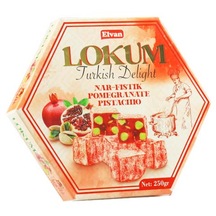 Elvan Nar-Fıstıklı Lokum 250 G