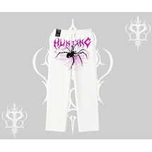 Beyaz Baggy Eşofman Altı Autumn Spider Beyaz